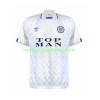Koszulka Leeds United 1989-1990 Retro Domowe Stroje Piłkarskie Krótki Rękaw